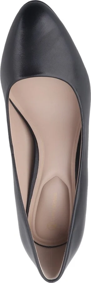 Giani Bernini Women's Verronica Almond Toe Leather Pumps, Created for Macy's - Image 2