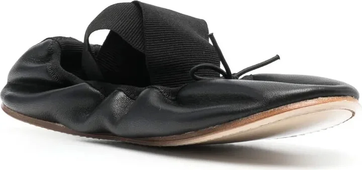 Gianna leather ballerina shoes - Image 2
