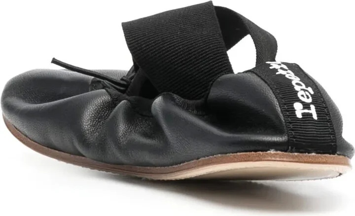 Gianna leather ballerina shoes - Image 3