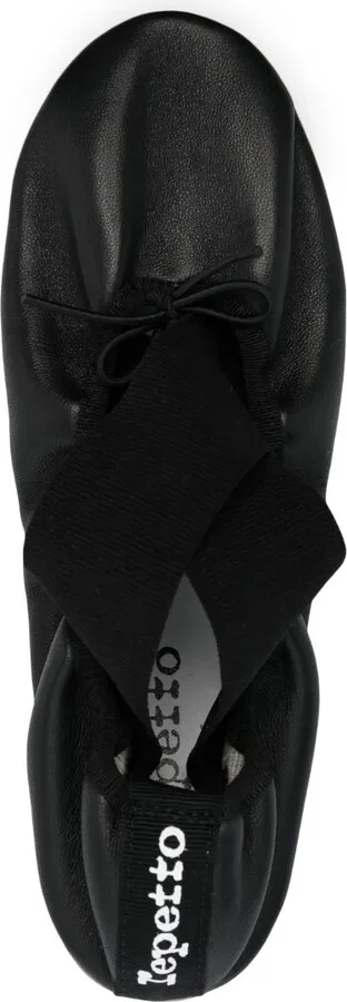 Gianna leather ballerina shoes - Image 4