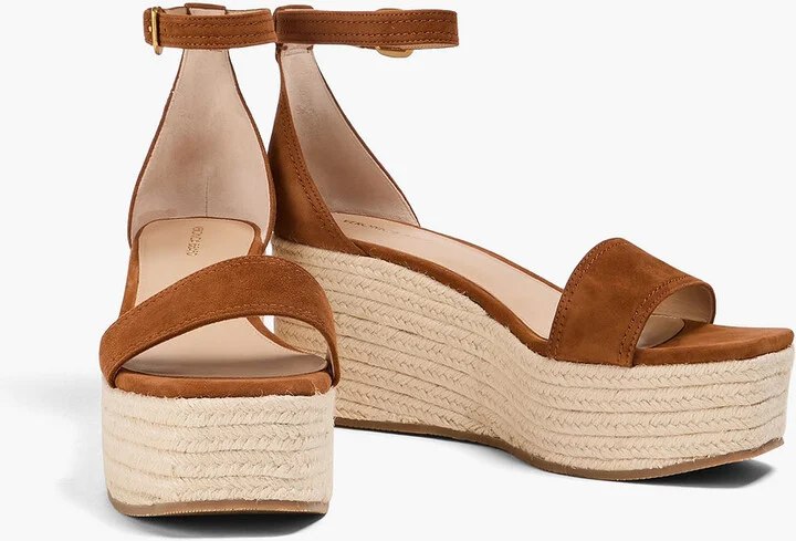 Gianna suede espadrille wedge sandals - Image 2
