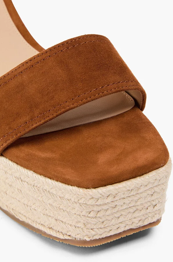 Gianna suede espadrille wedge sandals - Image 4