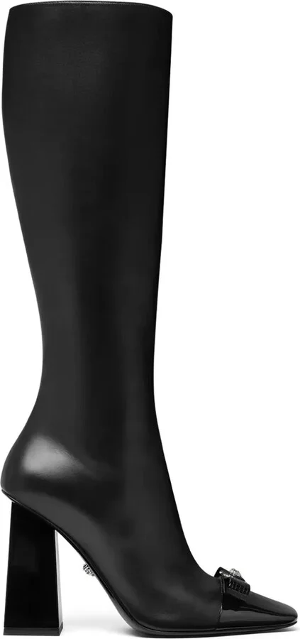 Gianni Ribbon 105mm knee-high boots