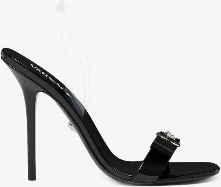 Gianni Ribbon 110 Patent Leather Sandals