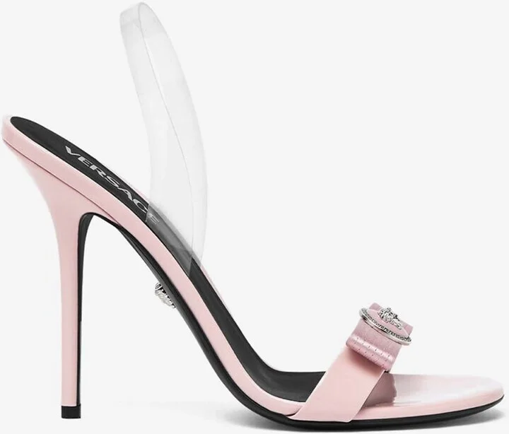 Gianni Ribbon 110 Patent Leather Sandals