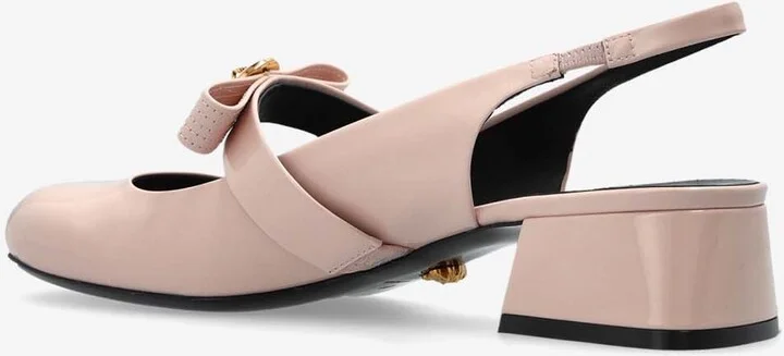 Gianni Ribbon 35 Slingback Pumps in Patent Leather - Image 2