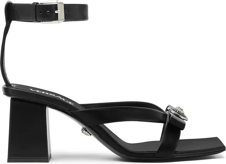 Gianni Ribbon 70mm leather sandals