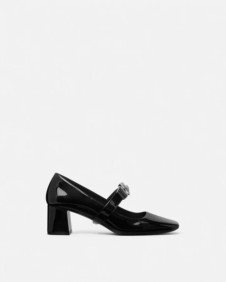 Gianni Ribbon Block Pumps 55 mm