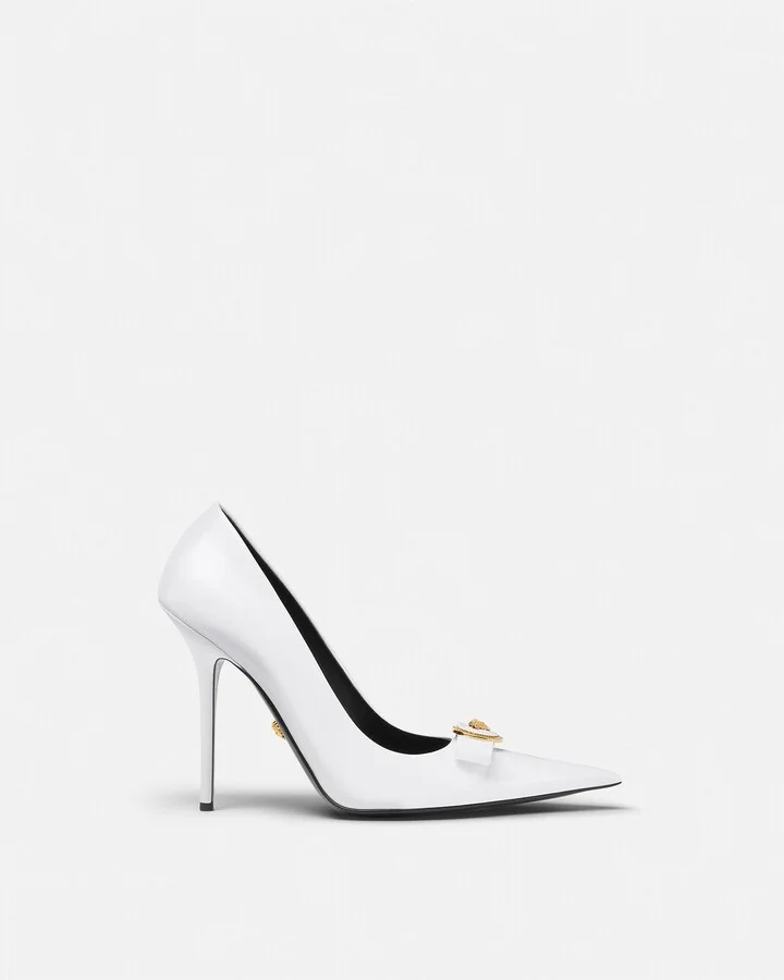 Gianni Ribbon Patent Pumps 110 mm