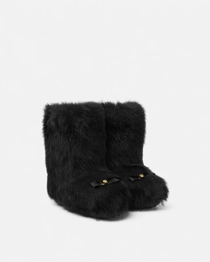 Gianni Ribbon Shearling Boots - Image 2