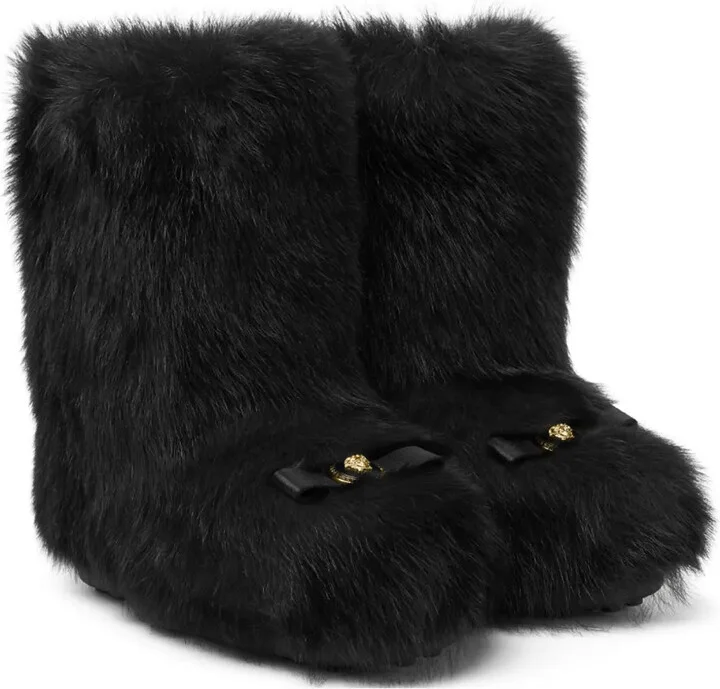 Gianni Ribbon shearling boots - Image 2