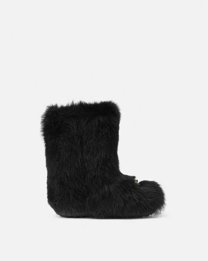 Gianni Ribbon Shearling Boots