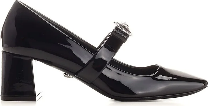 'gianni Ribbon' Square Toe Pumps