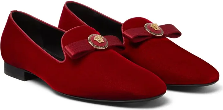 Gianni Ribbon velvet slippers - Image 2