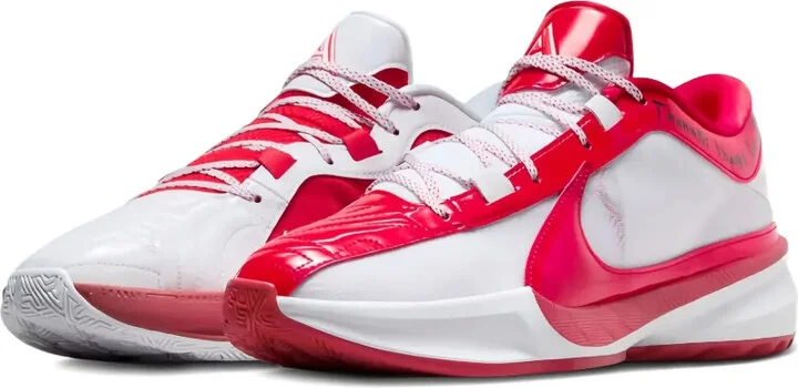 Giannis Freak 5 ASW "University Red/Bright Crimson/White" sneakers - Image 2