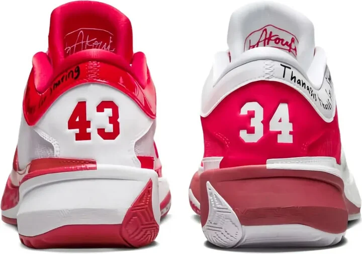 Giannis Freak 5 ASW "University Red/Bright Crimson/White" sneakers - Image 3