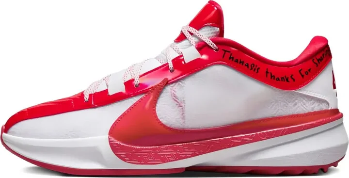 Giannis Freak 5 ASW "University Red/Bright Crimson/White" sneakers - Image 5