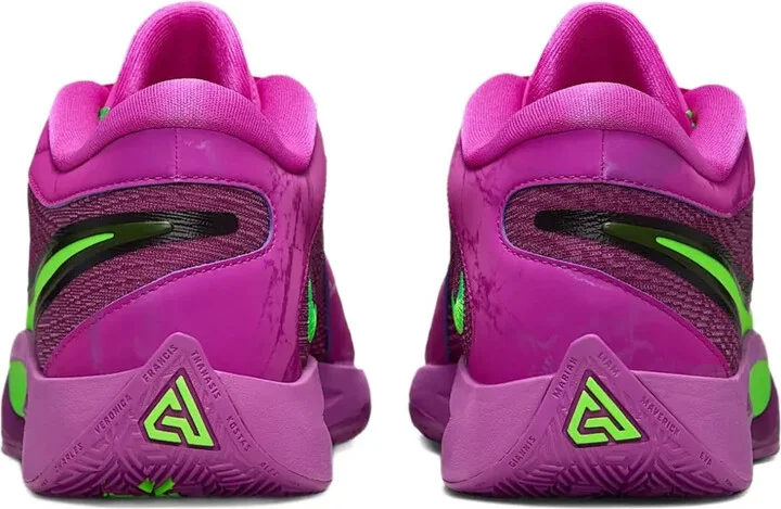 Giannis Zoom Freak 6 "Bold Berry Electric Green" sneakers - Image 3