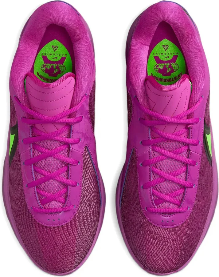 Giannis Zoom Freak 6 "Bold Berry Electric Green" sneakers - Image 4