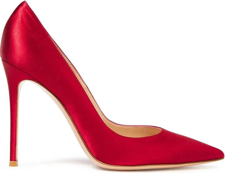 Gianvito 105 satin pumps