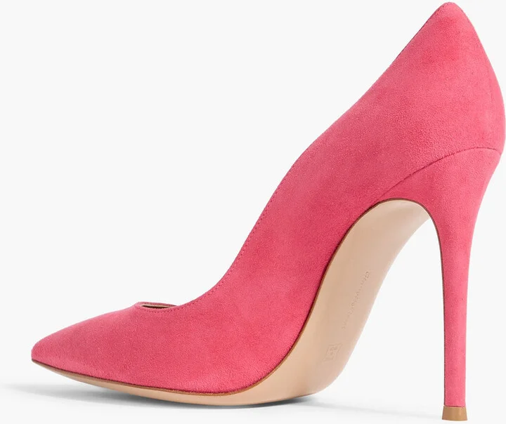 Gianvito 105 suede pumps - Image 3