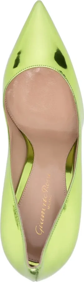 Gianvito 105mm metallic-effect pumps - Image 4