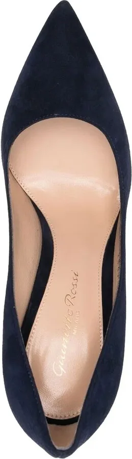 Gianvito 105mm suede pumps - Image 3