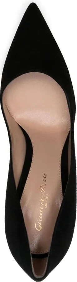 Gianvito 105mm suede pumps - Image 4