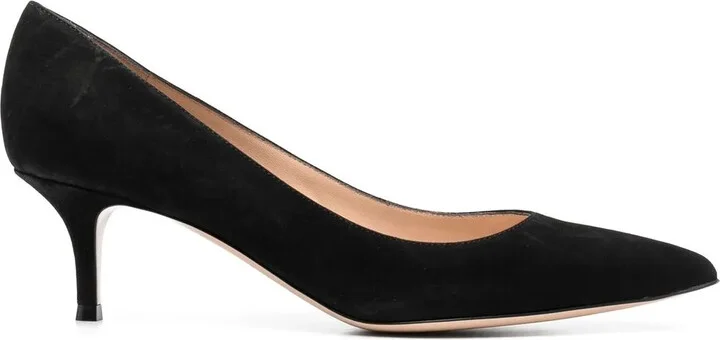 Gianvito 55mm suede pumps