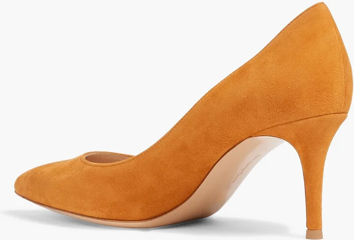 Gianvito 70 suede pumps - Image 3