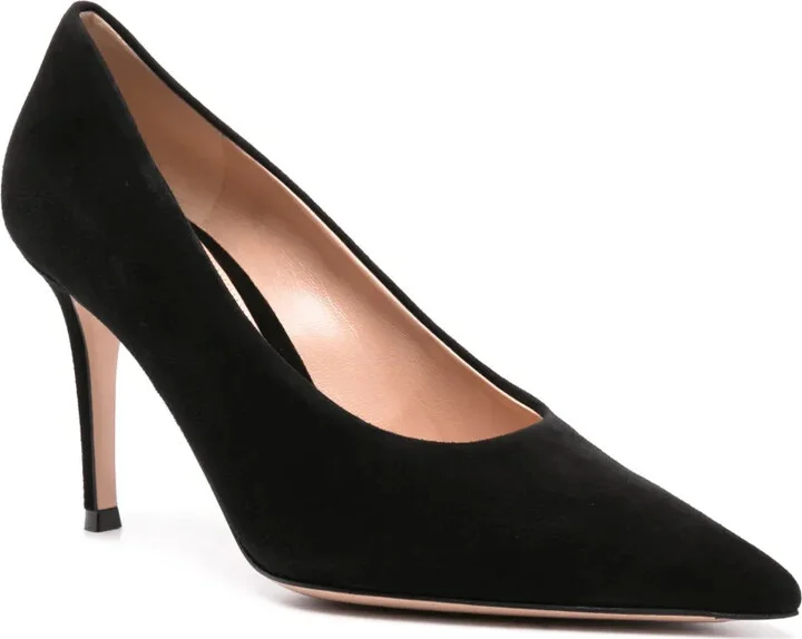 Gianvito 70mm suede pumps - Image 2