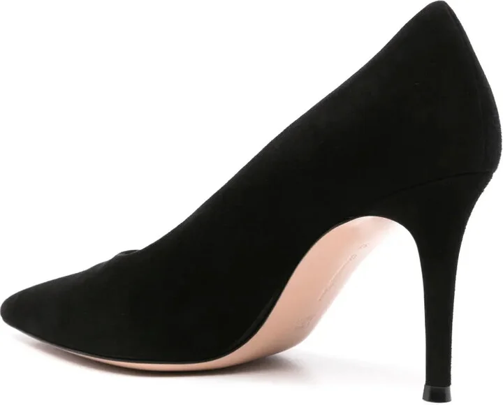 Gianvito 70mm suede pumps - Image 3