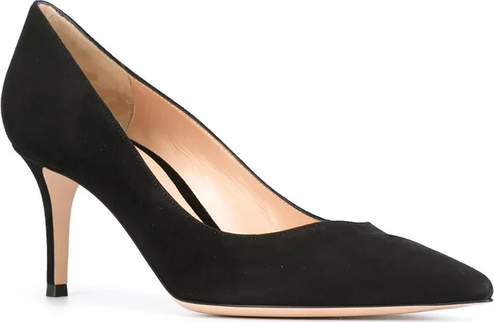 Gianvito 70mm suede pumps - Image 2
