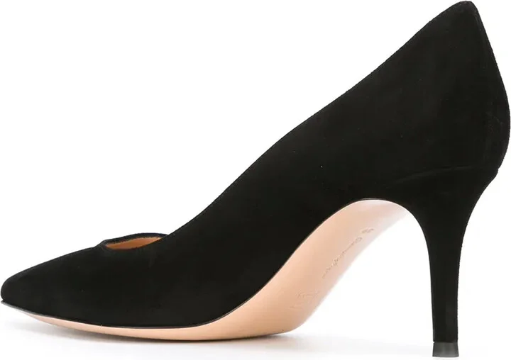 Gianvito 70mm suede pumps - Image 3