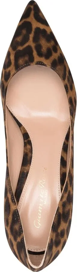 Gianvito 70mm suede pumps - Image 4