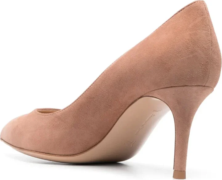 Gianvito 70mm suede pumps - Image 3