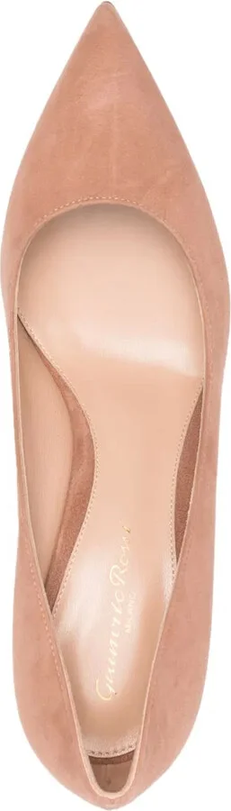 Gianvito 70mm suede pumps - Image 4