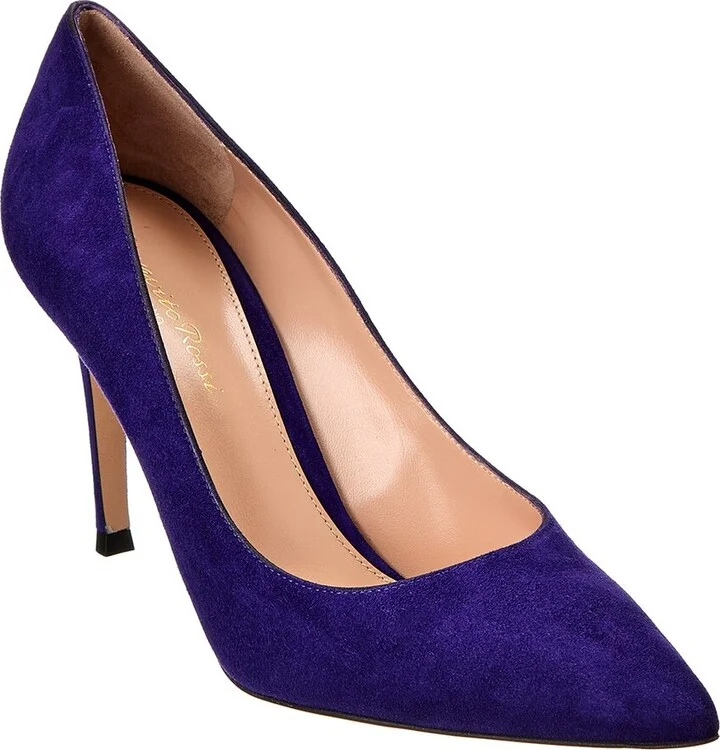 Gianvito 85 Suede Pump