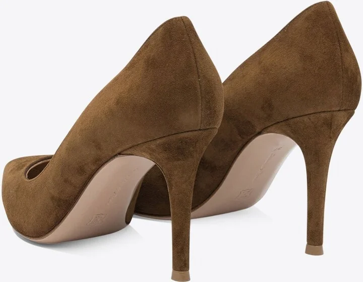 Gianvito 85 Suede Pumps - Image 3