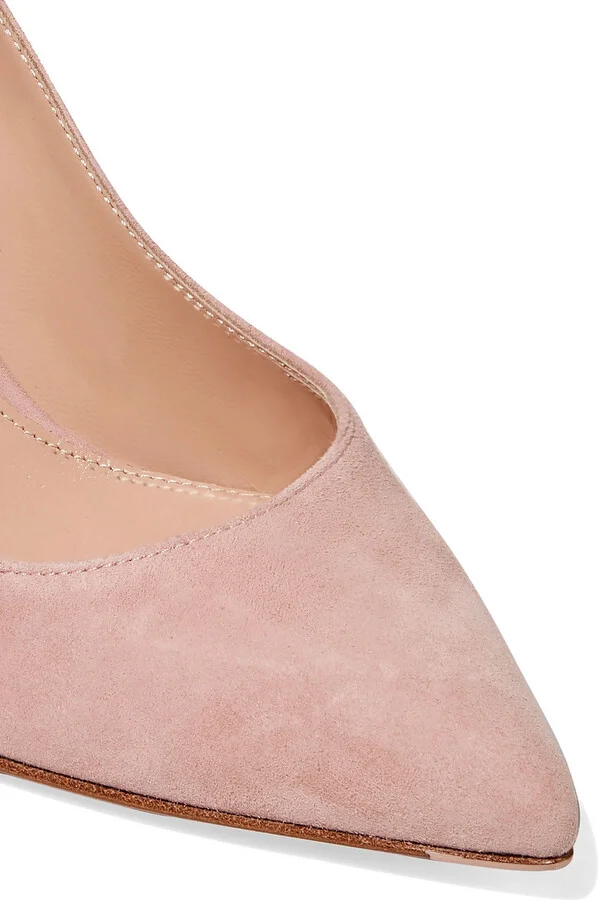 Gianvito 85 suede pumps - Image 5