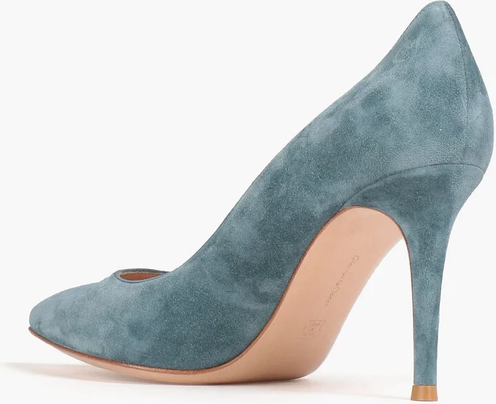 Gianvito 85 suede pumps - Image 7