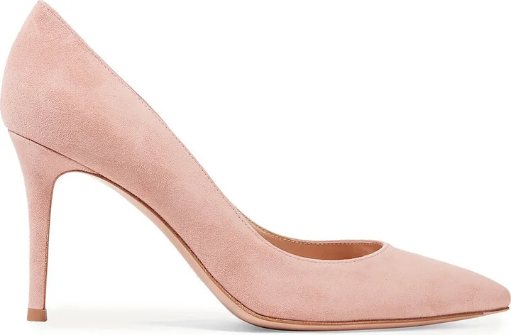 Gianvito 85 suede pumps