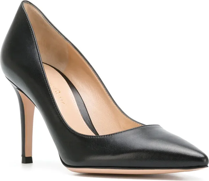 Gianvito 85mm leather pumps - Image 3
