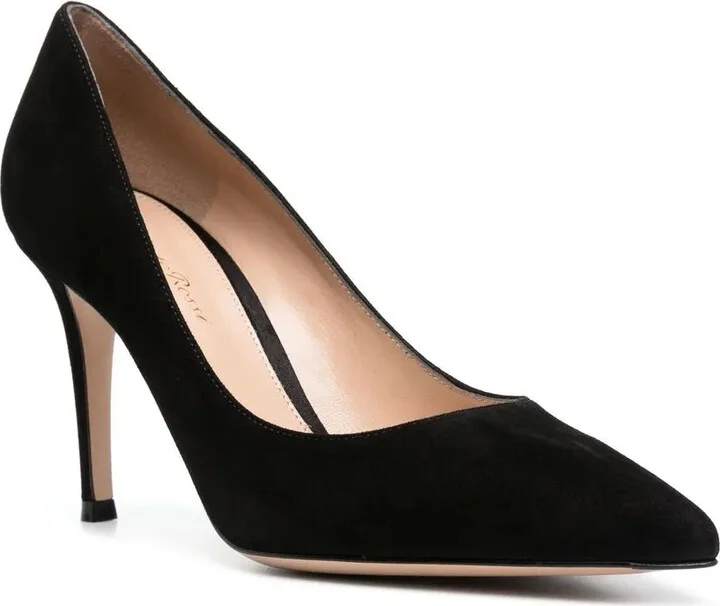 Gianvito 85mm leather pumps - Image 4