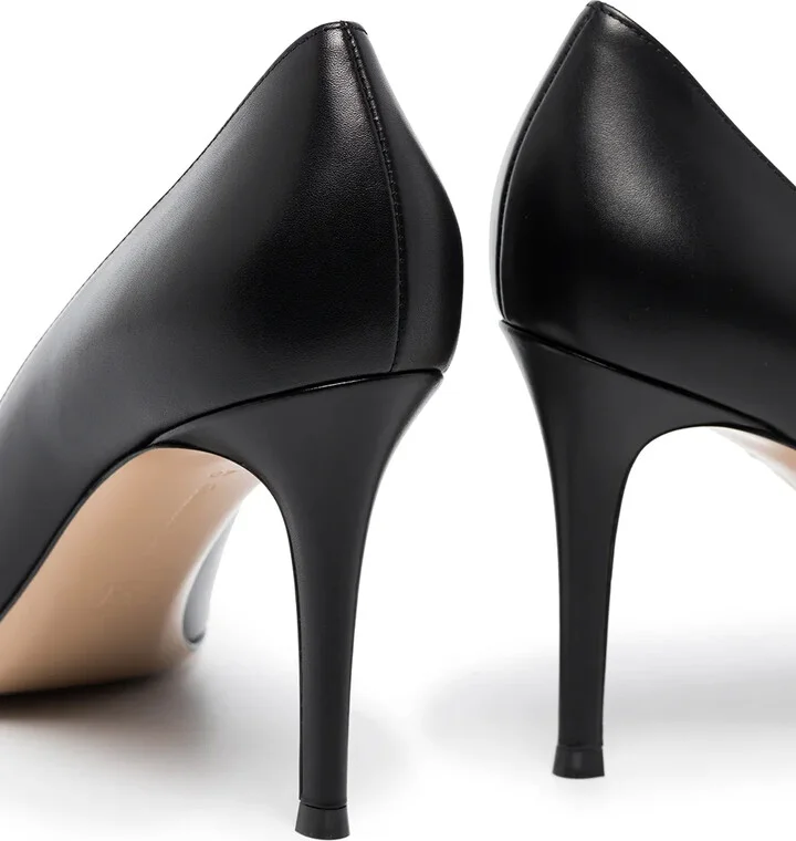 Gianvito 85mm leather pumps - Image 4