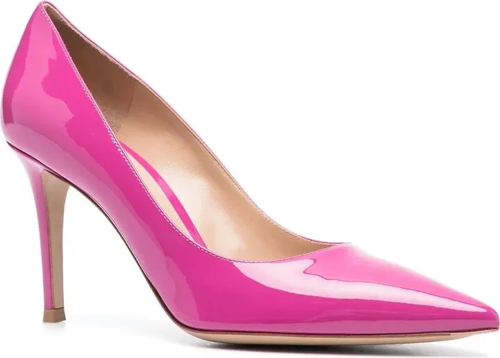 Gianvito 85mm patent pumps - Image 2