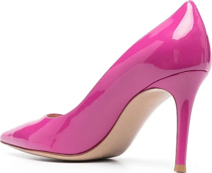 Gianvito 85mm patent pumps - Image 3