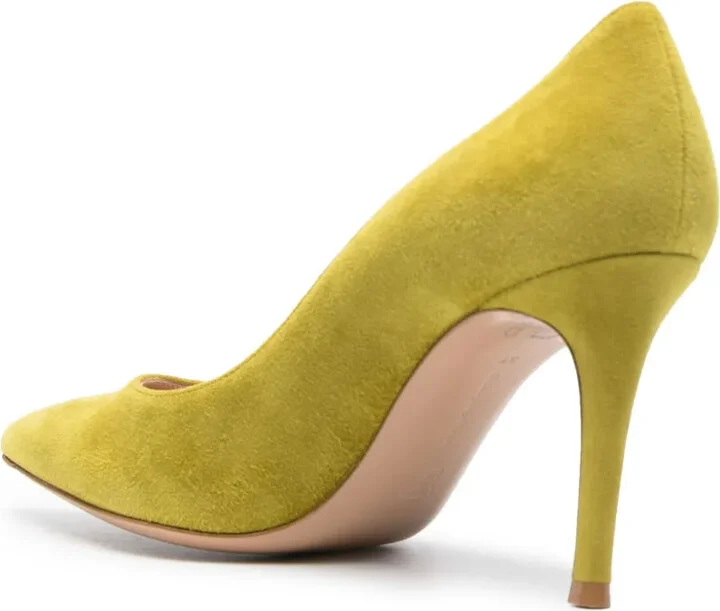 Gianvito 85mm suede pumps - Image 3