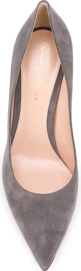 Gianvito 85mm suede pumps - Image 4