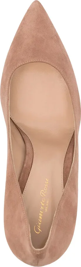 Gianvito 85mm suede pumps - Image 4
